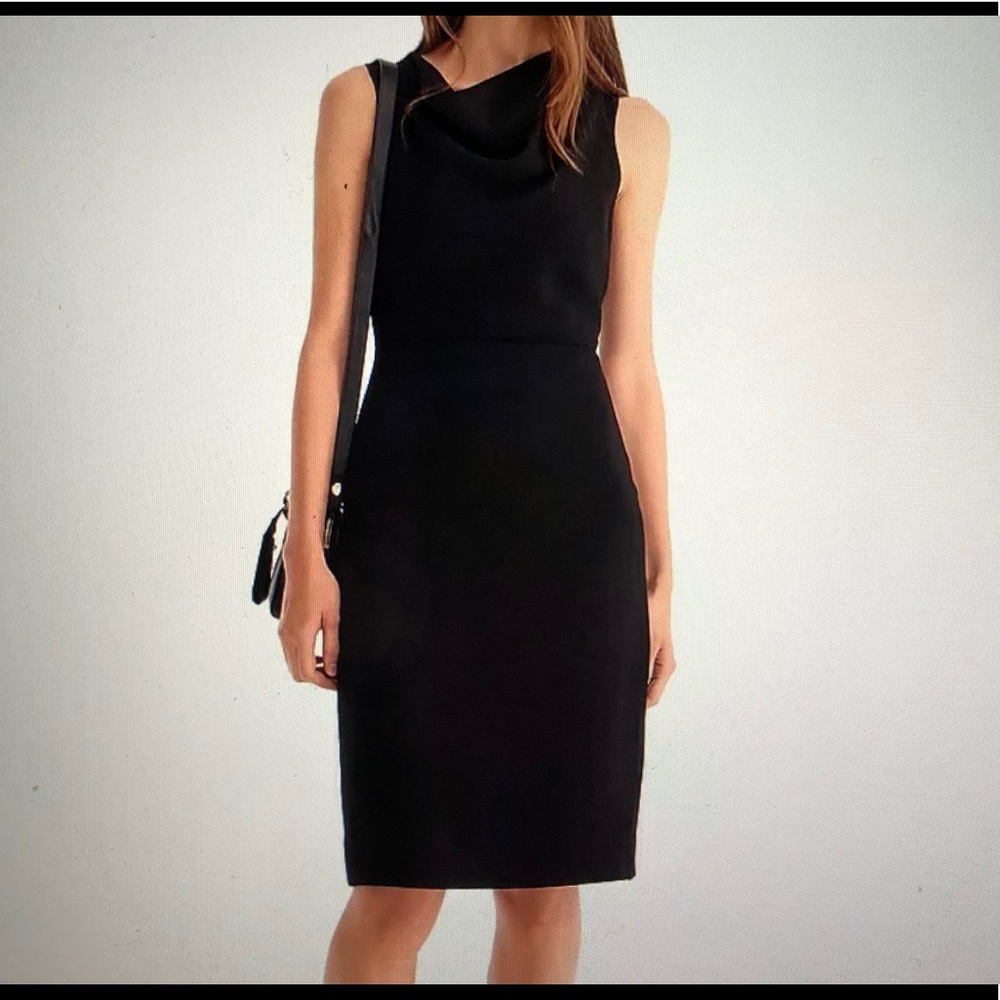 GAP👗SLEEVELESS COWL NECK SHEATH DRESS size 4